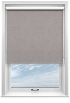 Plush (Blackout), Light Grey - Roller Blind